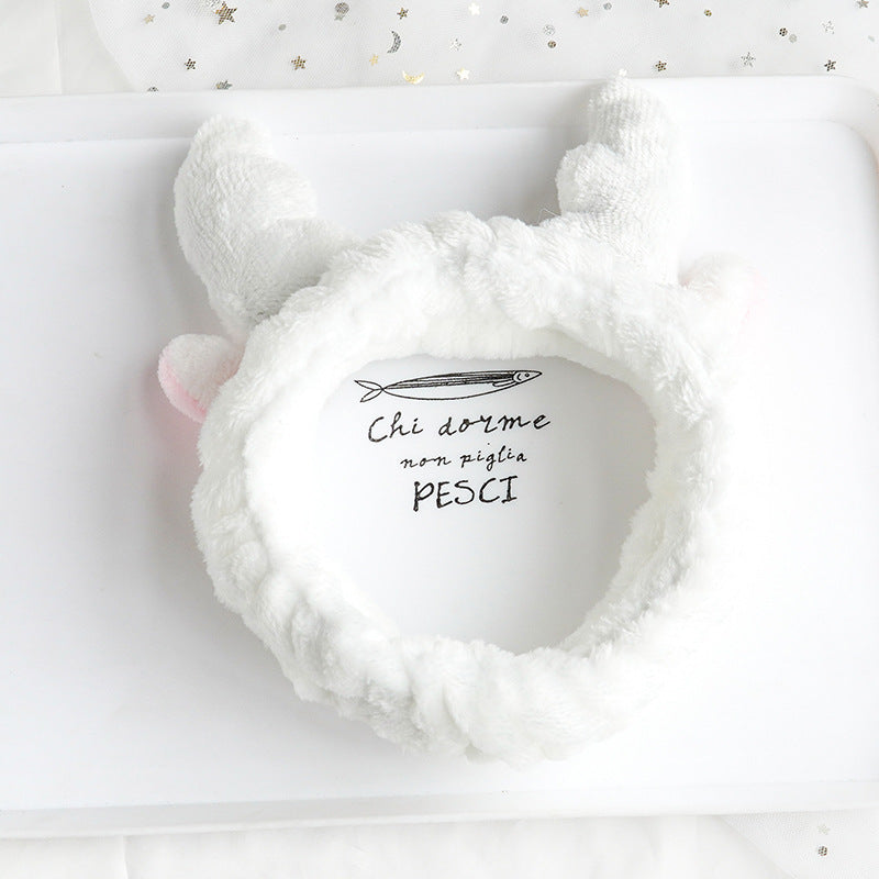 Cute Panda Ear Soft Carol Fleece Women Headband Cute Panda Ear Soft Carol Fleece Women Headband